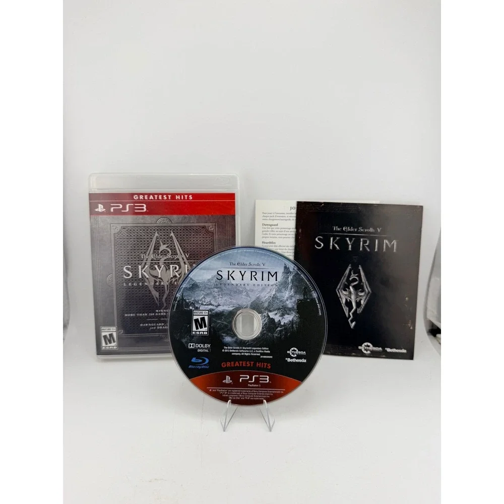 The Elder Scrolls V Skyrim Legendary Edition PS3 Greatest Hits BLUS-31202GH